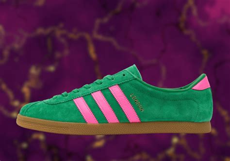 adidas london grün pink|Adidas green pink.